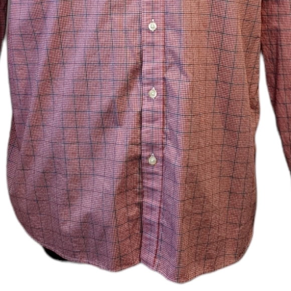 logan Hill red plaid button down shirt XL - Picture 3 of 7